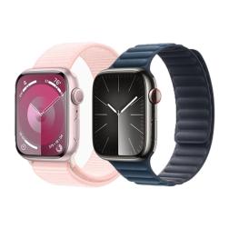 Apple Watch Series 9 45 mm Silver Sport Band