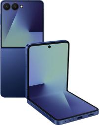 Смартфон Samsung Galaxy Z Flip7 12/256 ГБ, синий (Blue Shadow)